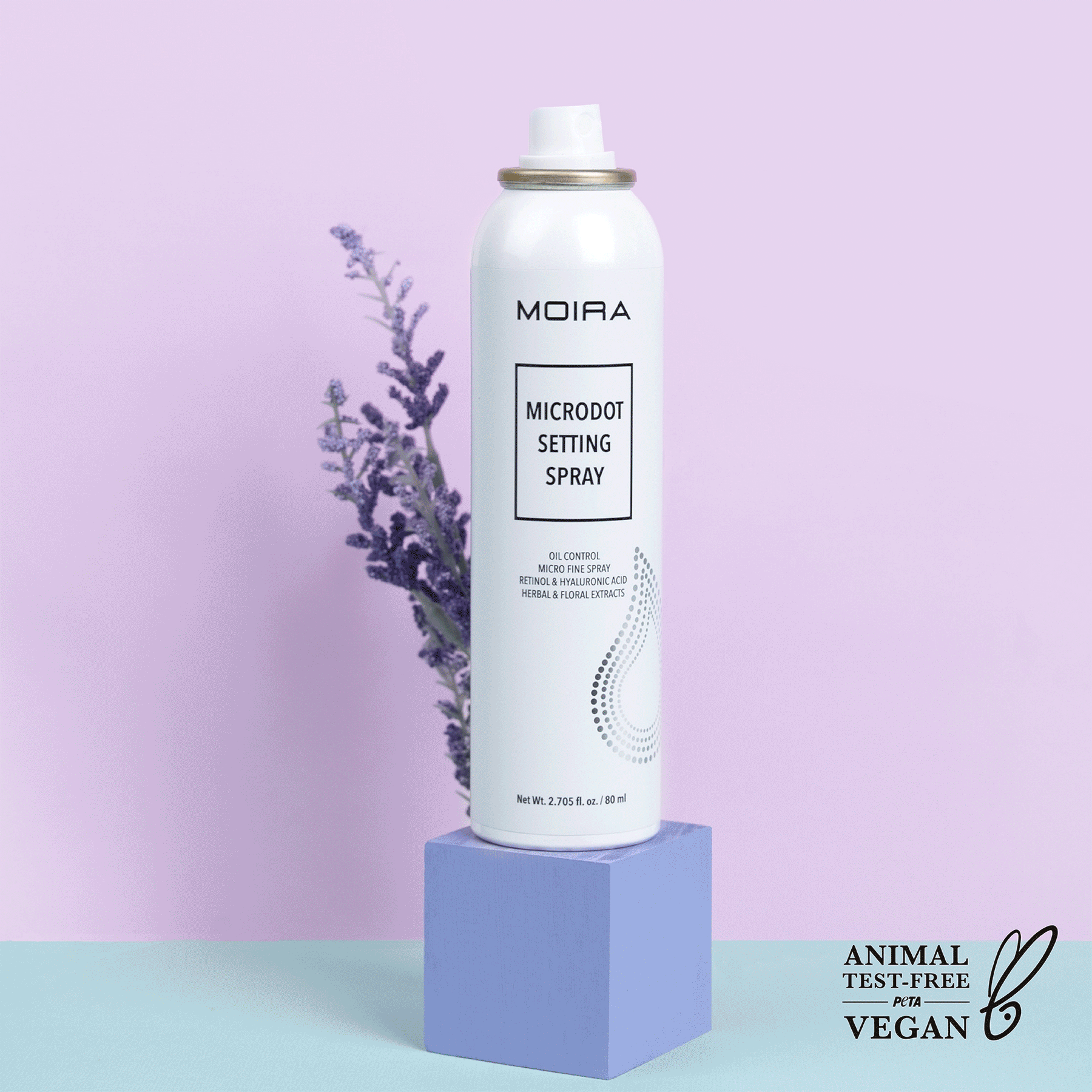 FIJADOR DE MAQUILLAJE MICRODOT SETTING SPRAY - MOIRA
