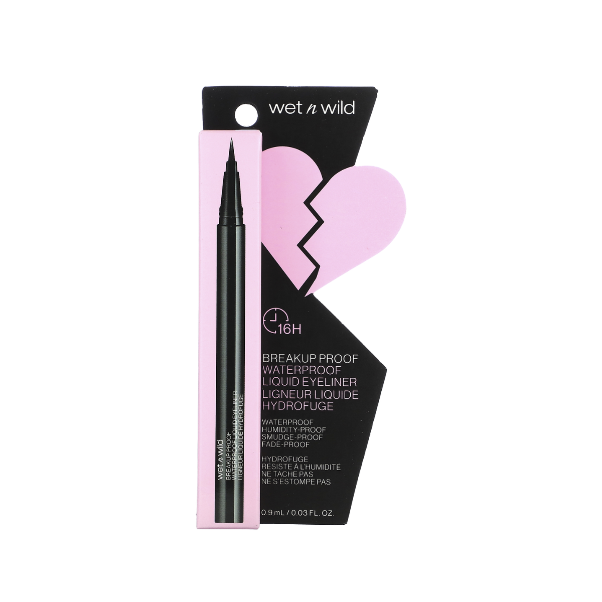 BREAKUP PROOF SKINNY LIQUID EYELINER ULTRA BLACK - WETNWILD