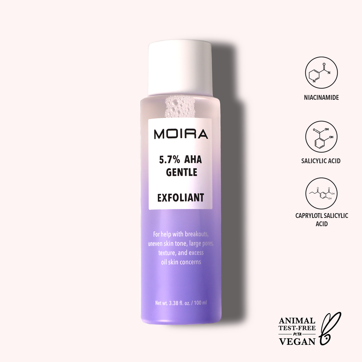 EXFOLIANTE SUAVE 5.7% AHA - MOIRA
