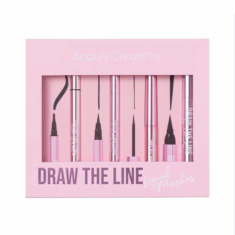 DRAW THE LINE 4 DIFFERENT EYELINERS SET MC48 - BEAUTY CREATIONS