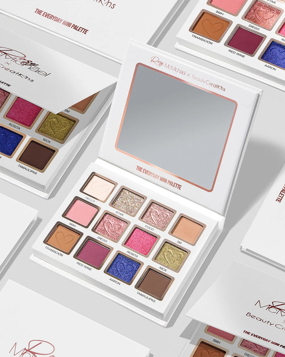 PALETA MINI “THE EVERY DAY MINI PALETTE – ROSY MCMICHAEL X BEAUTY CREATIONS VOL 1