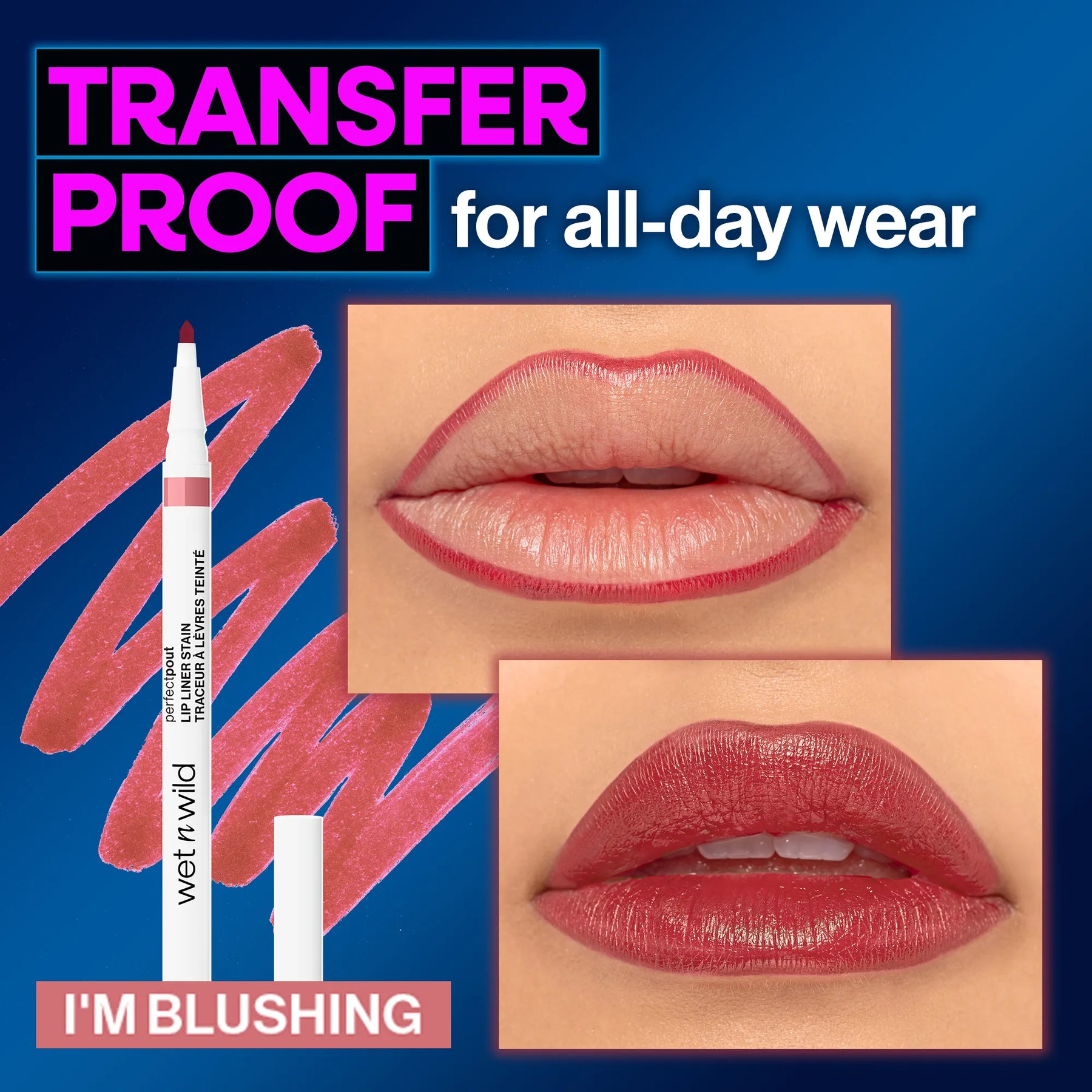 DELINEADOR DE LABIOS PERFECT POUT LIP LINER STAIN - WET N WILD