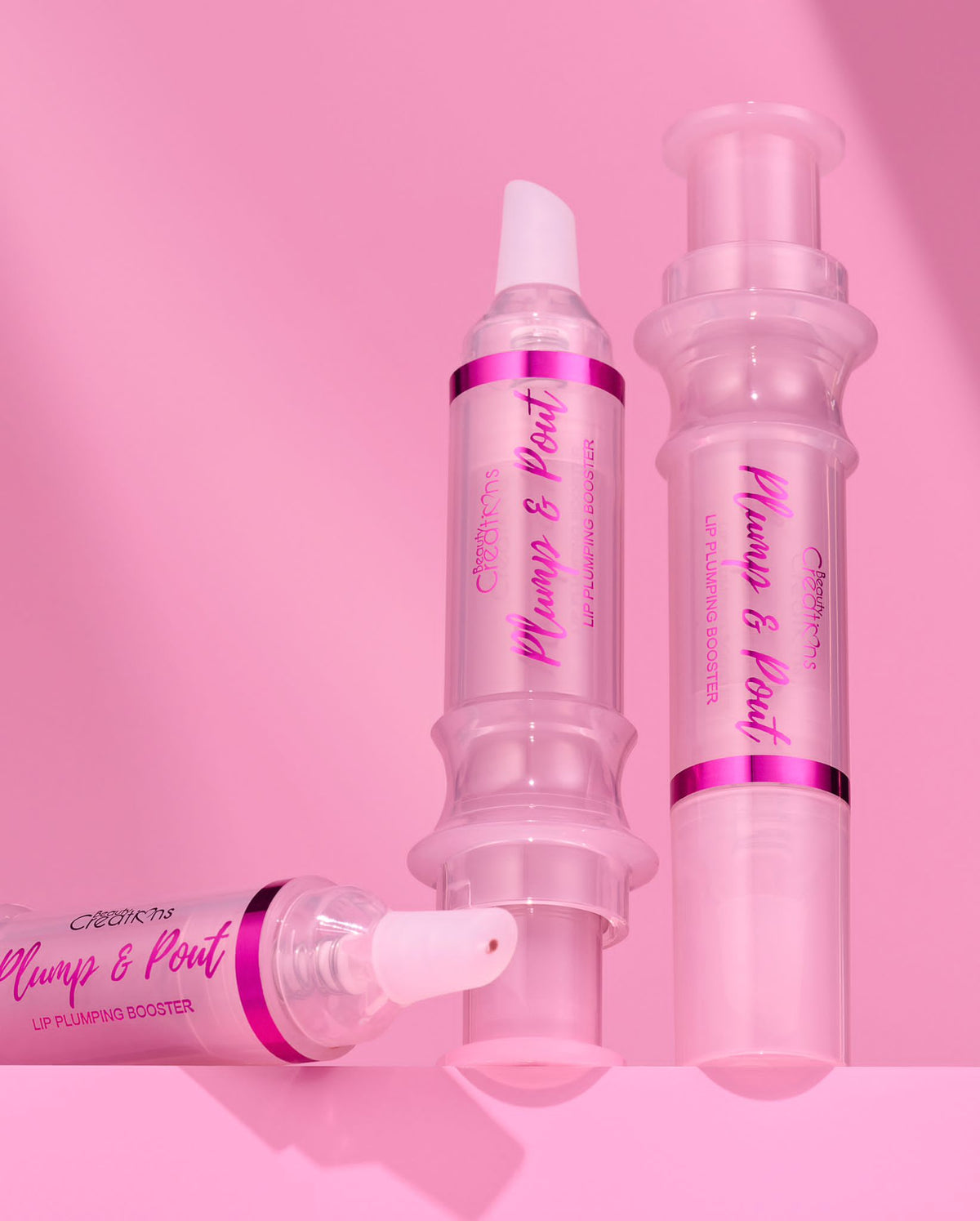 LIPGLOSS VOLUMINIZADOR PLUMP & POUT - BEAUTY CREATIONS