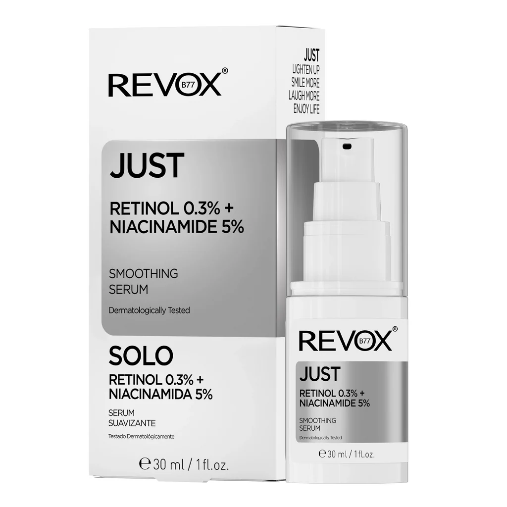 SERUM RETINOL .3% NIACINAMIDA 5% JUST - REVOX B77