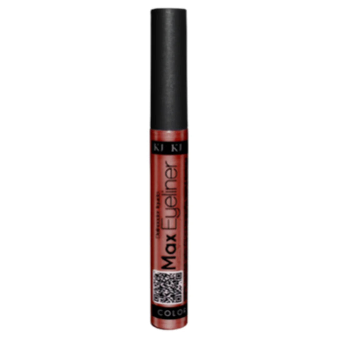DELINEADOR LÍQUIDO MAXEYELINER 40 ROJO METALICO - KJ BEAUTY