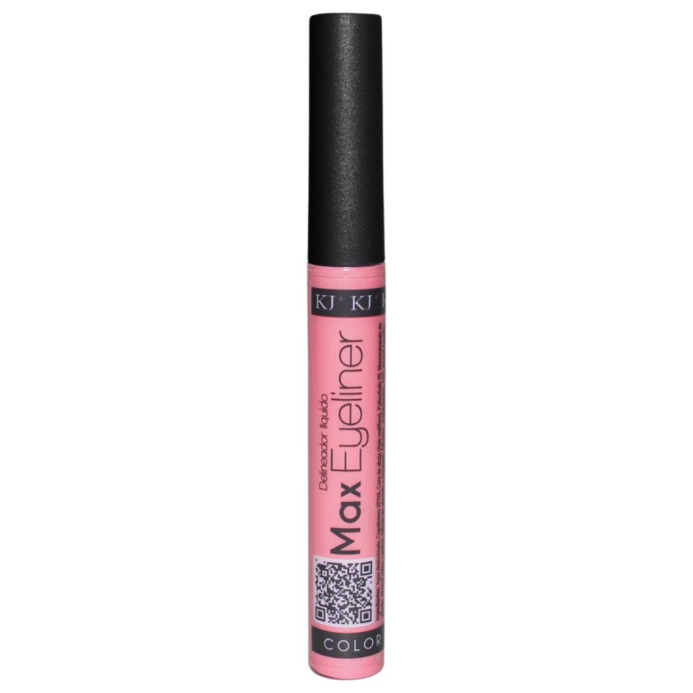 DELINEADOR LÍQUIDO MAXEYELINER ROSA PASTEL - KJ BEAUTY
