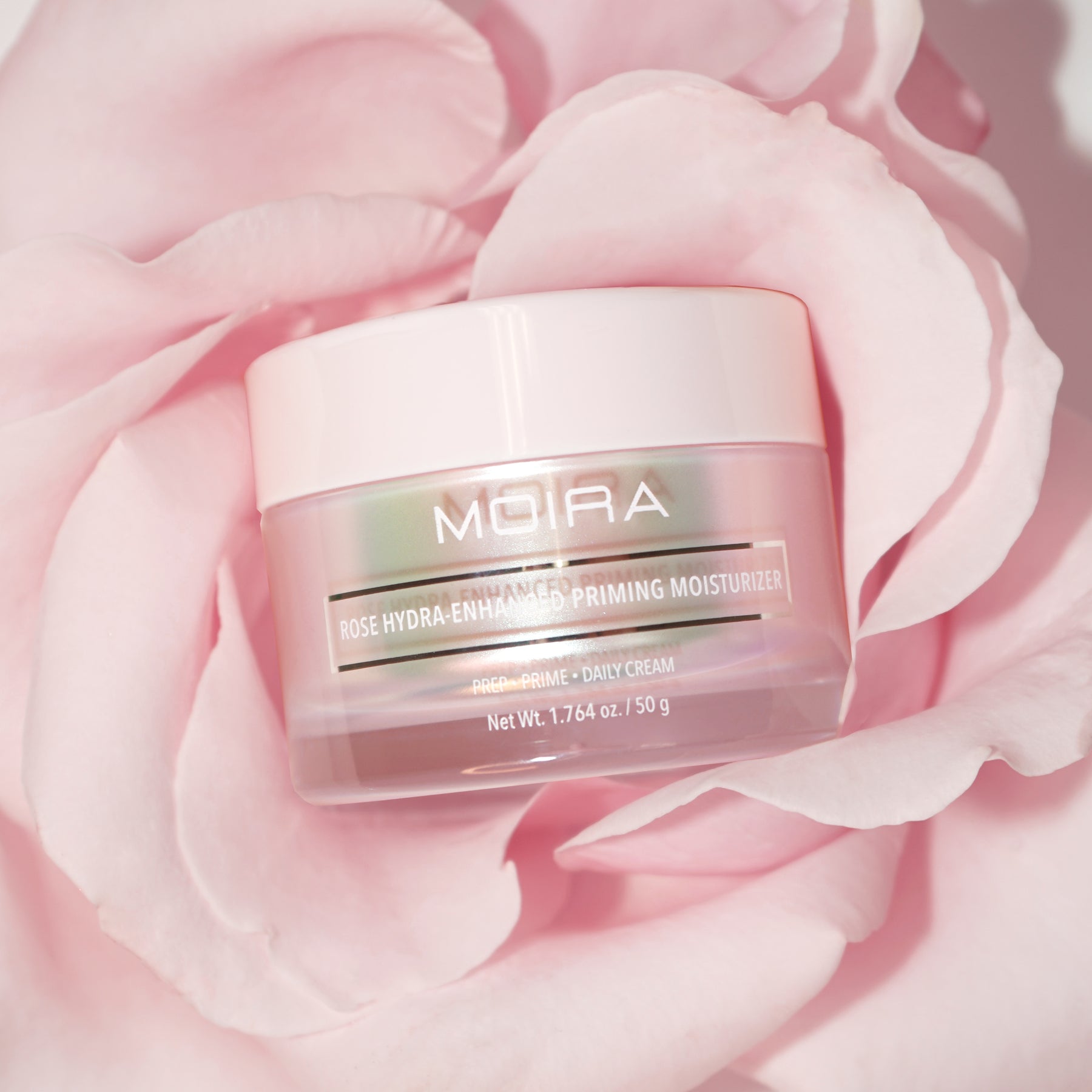PRIMER DE MAQUILLAJE HIDRATANTE EN CREMA ROSE HYDRA-ENHANCED - MOIRA