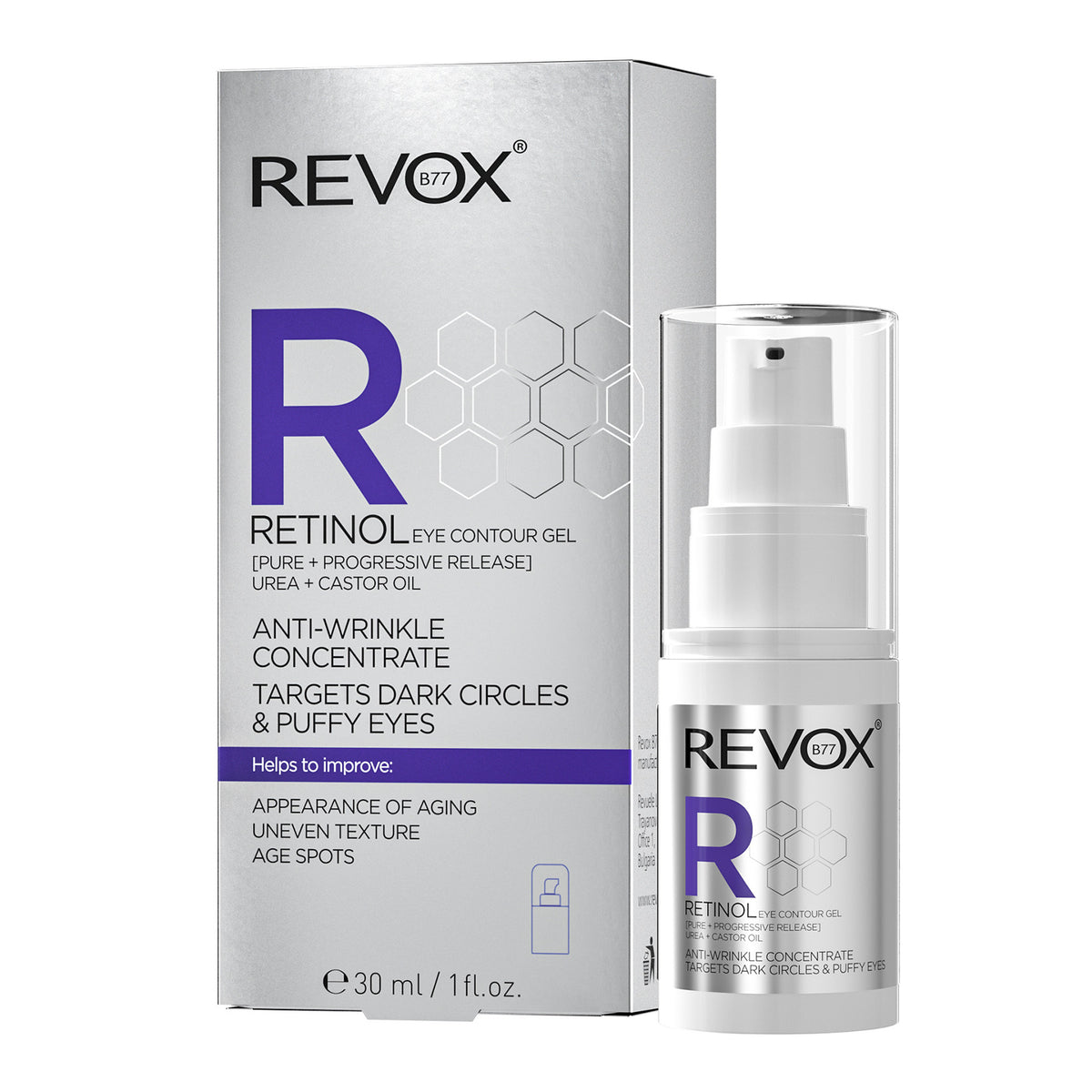GEL ANTIARRUGAS CONCENTRADO PARA OJOS ANTI-WRINKLE CONCENTRATE - REVOX B77