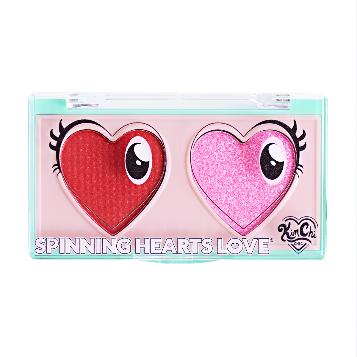 PALETA DE SOMBRAS DUO SPINNING HEARTS  - KIMCHI CHIC