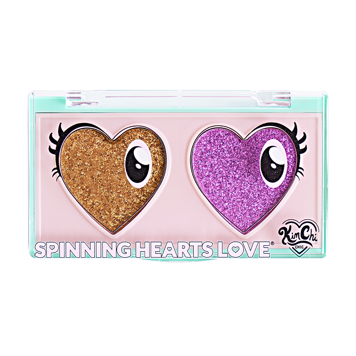 PALETA DE SOMBRAS DUO SPINNING HEARTS  - KIMCHI CHIC