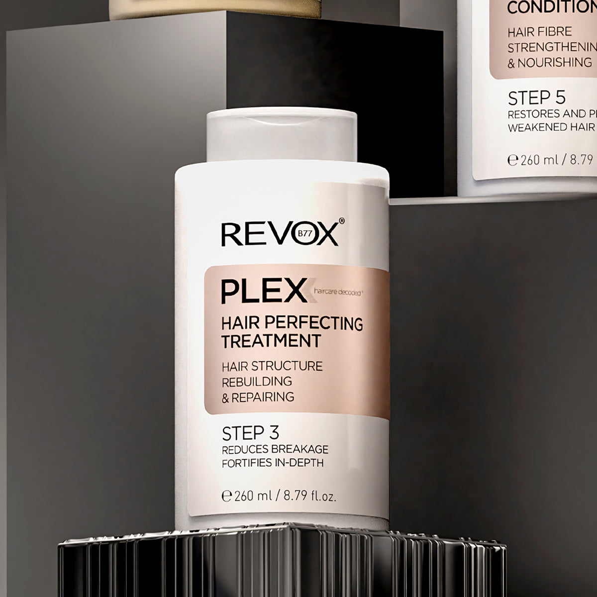 TRATAMIENTO REPARADOR HAIR PERFECTING TREATMENT PASO 3 PLEX - REVOX B77