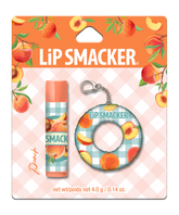 BÁLSAMO LABIAL + KEYCHAIN FLOATY PEACH - LIP SMACKER