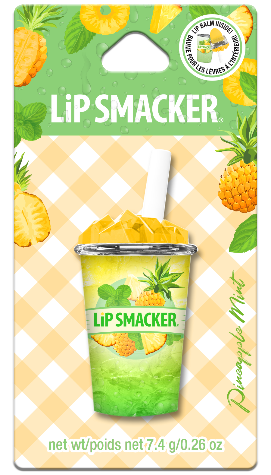 SUMMER REFRESHER BÁLSAMO LABIAL PINEAPLLE - LIP SMACKER