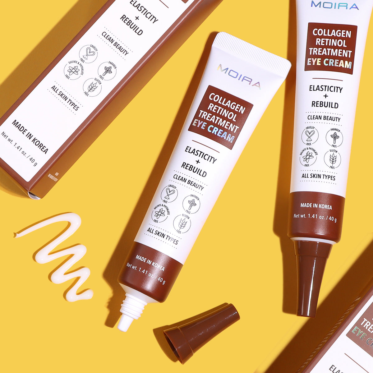 CREMA ANTIEDAD PARA OJOS RETINOL Y COLÁGENO - MOIRA