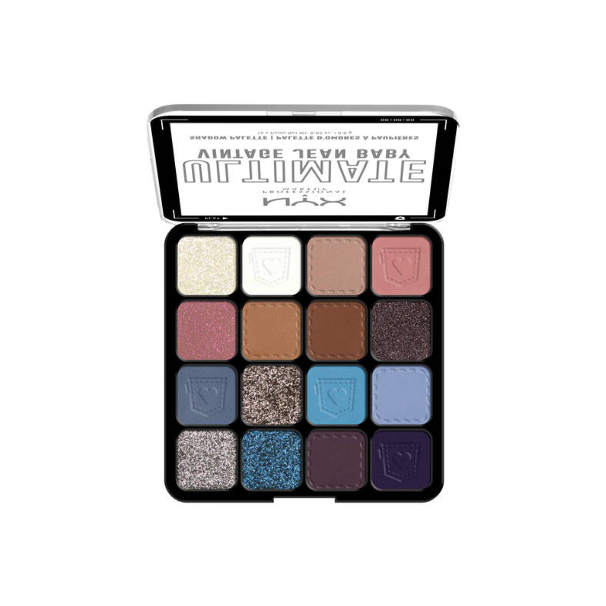 ULTIMATE SHADOW PALETTE VINTAGE JEAN BABY - OUTLET NYX PROFESSIONAL MAKEUP
