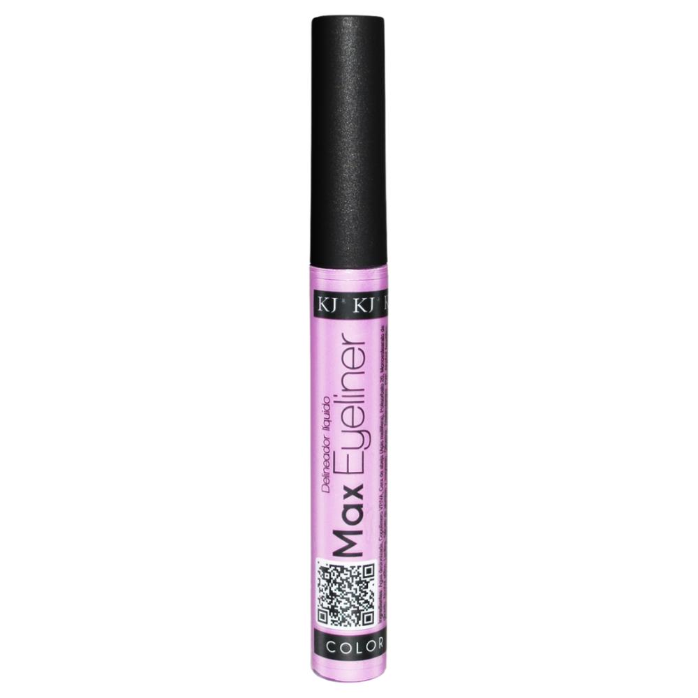 DELINEADOR LÍQUIDO MAXEYELINER VIOLETA METÁLICO - KJ BEAUTY