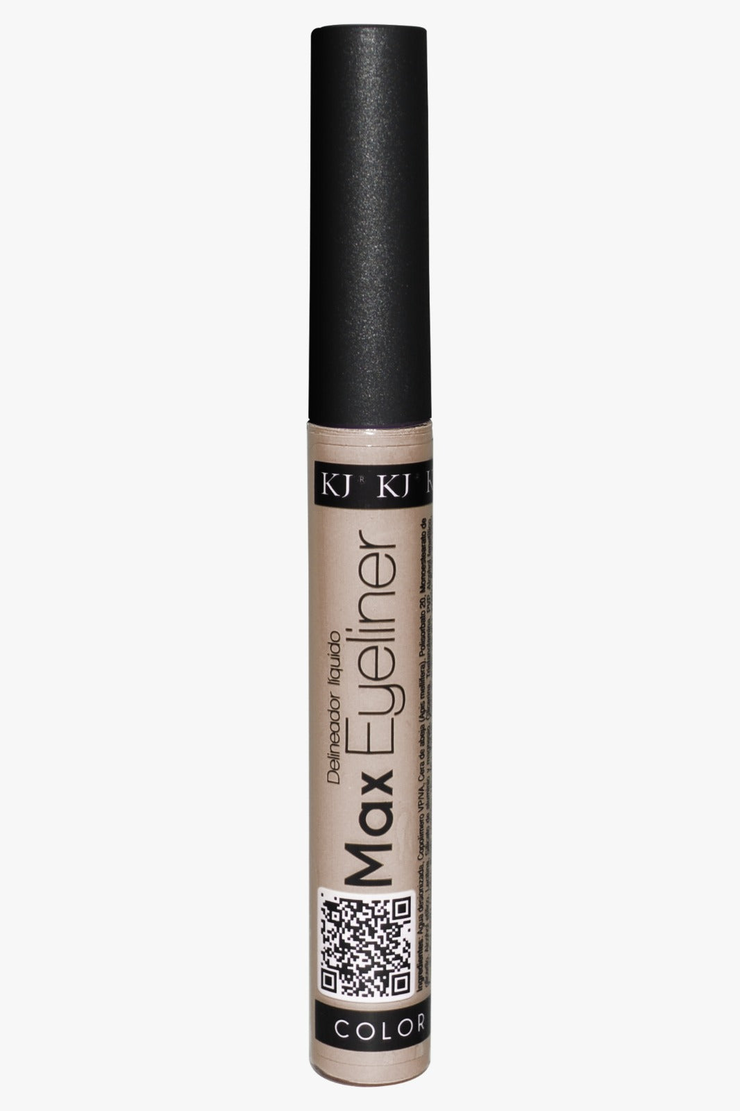 DELINEADOR LÍQUIDO MAXEYELINER 19 MATTE BEIGE - KJ BEAUTY