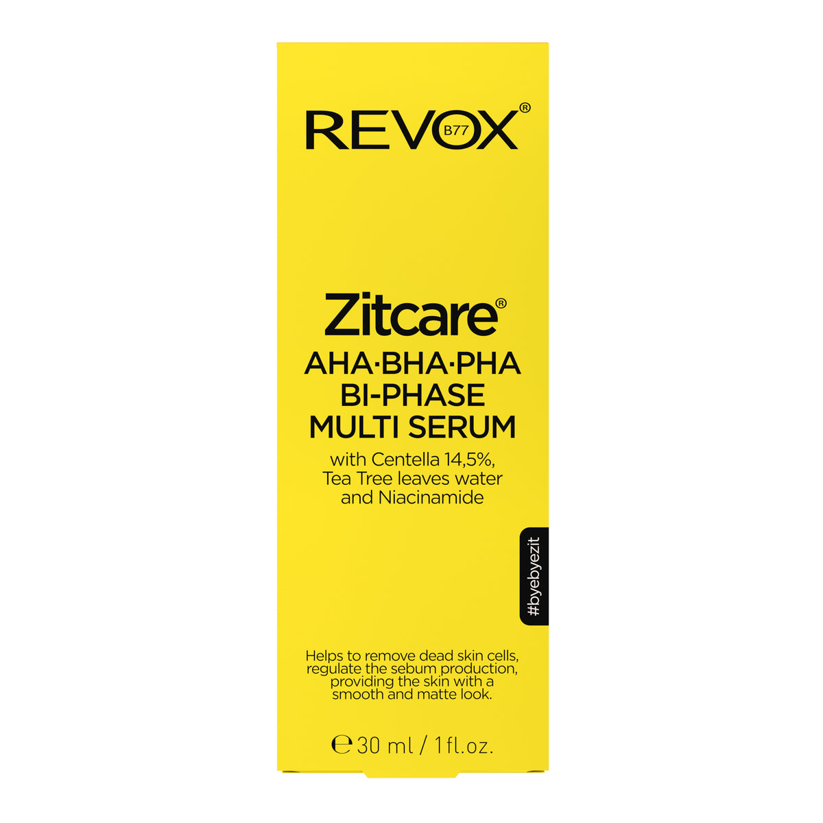 SERUM BIFÁSICO AHA · BHA · PHA ZITCARE - REVOX B77