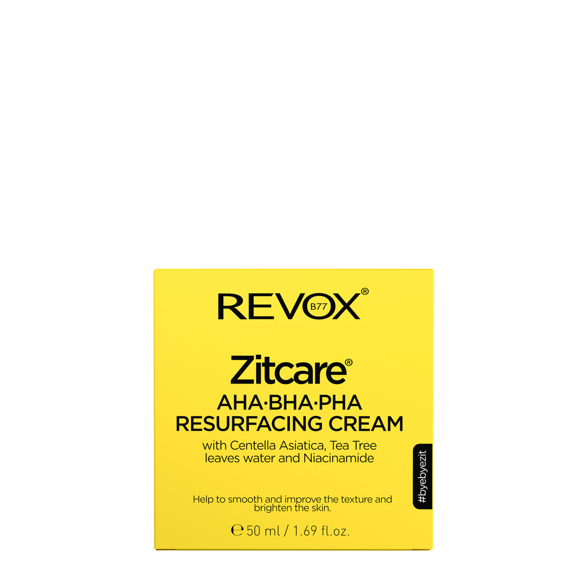 CREMA REJUVENECEDORA PARA PIEL GRASA O CON ACNÉ ZITCARE AHA · BHA · PHA - REVOX B77