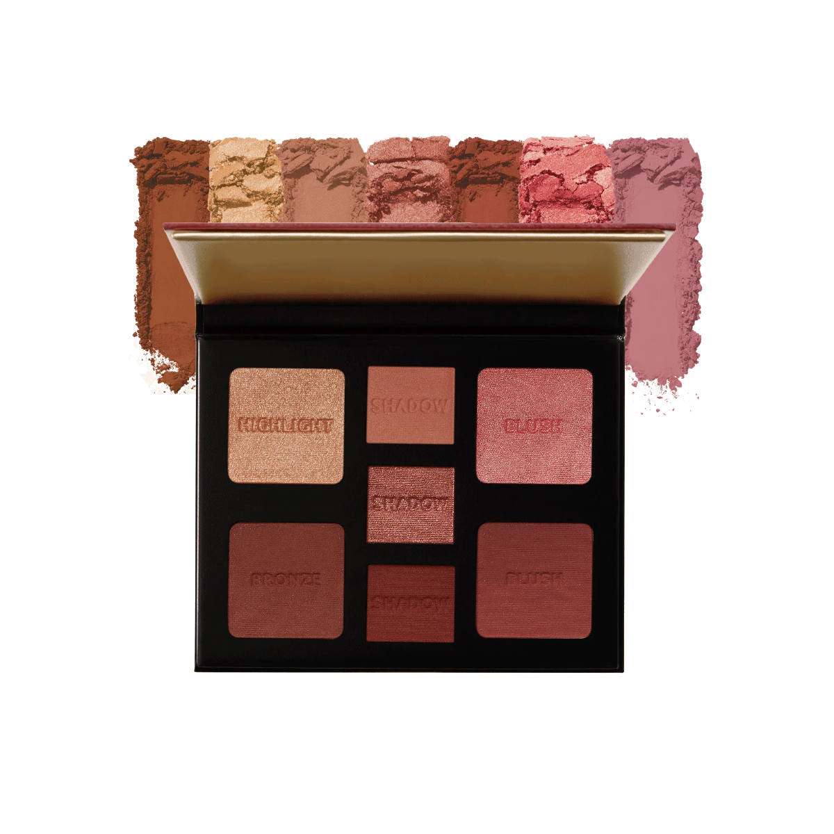 ALL-INCLUSIVE MEDIUM TO DEEP, PALETA DE SOMBRAS, RUBOR E ILUMINADOR - MILANI