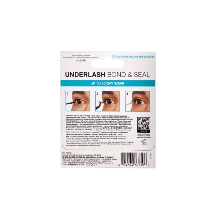 PEGAMENTO PARA PESTAÑAS BOND AND CLEAR UNDERLASH GLUE - DUO