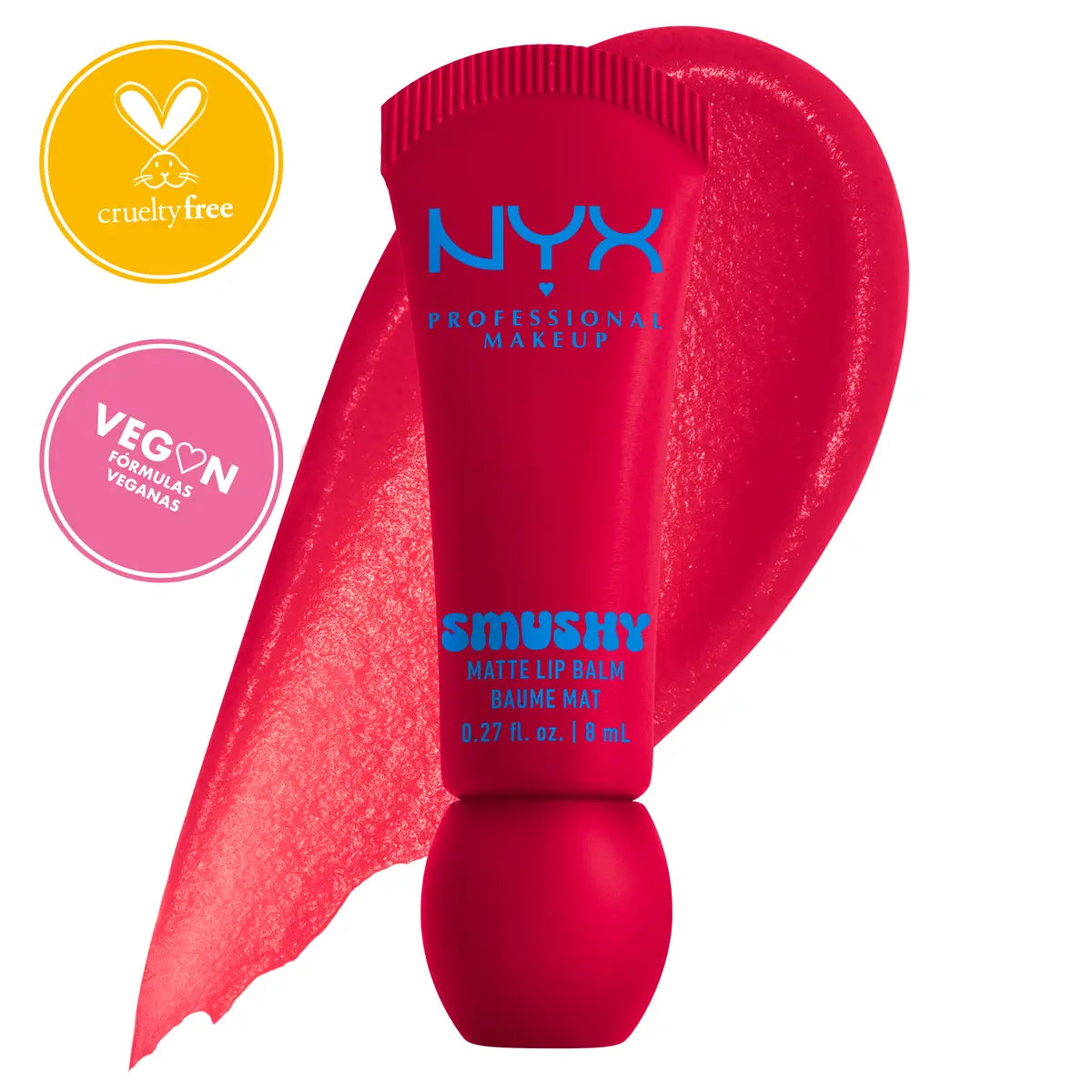BÁLSAMO LABIAL MATE SMUSHY - NYX PROFESSIONAL MAKEUP