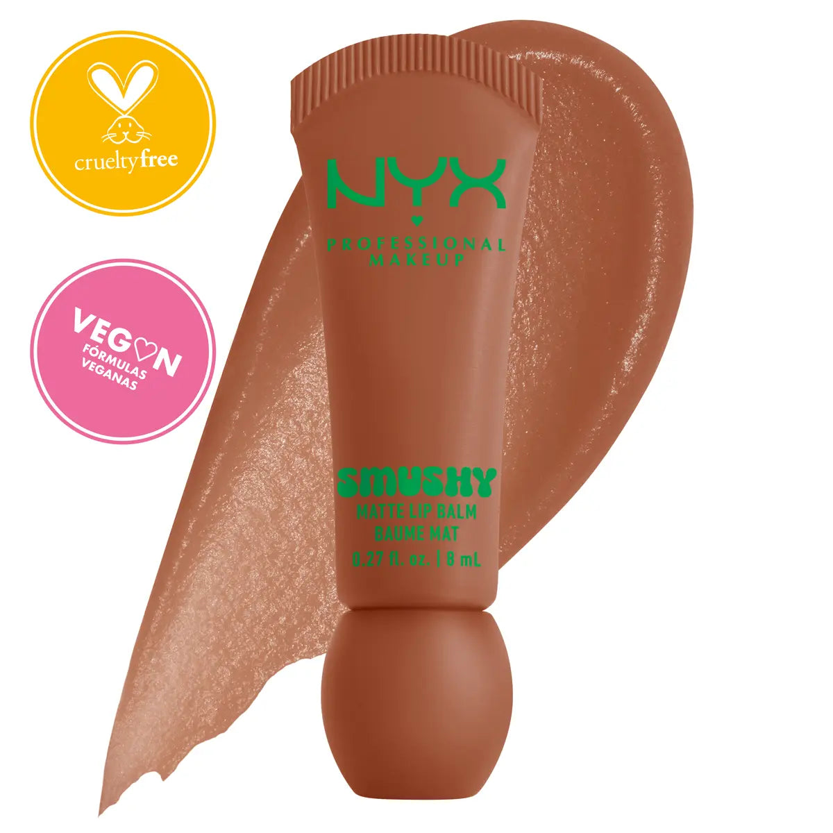 BÁLSAMO LABIAL MATE SMUSHY - NYX PROFESSIONAL MAKEUP