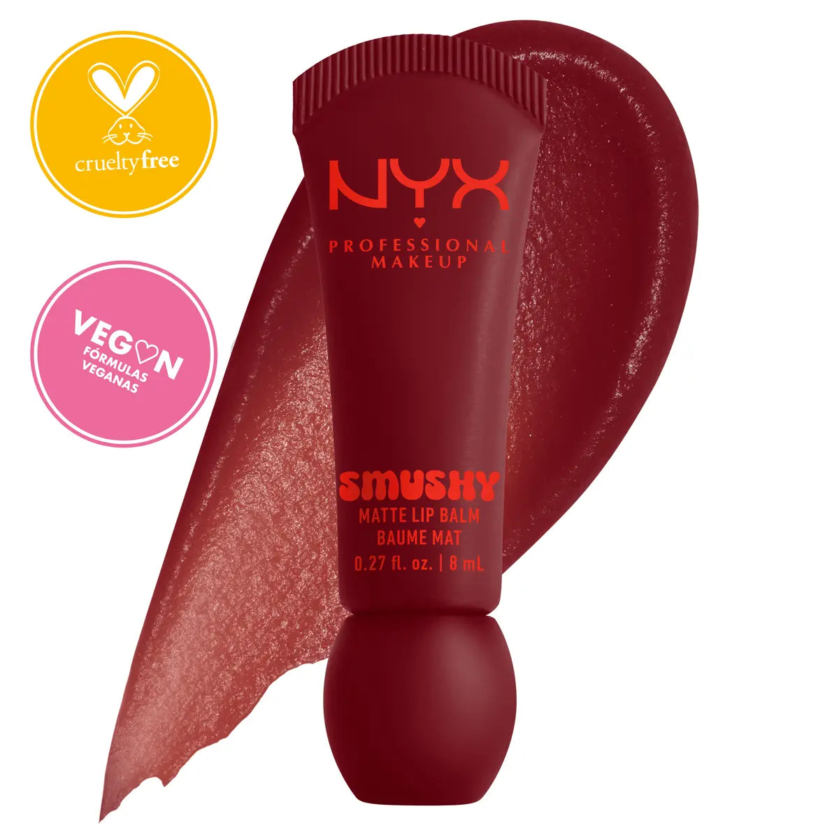BÁLSAMO LABIAL MATE SMUSHY - NYX PROFESSIONAL MAKEUP