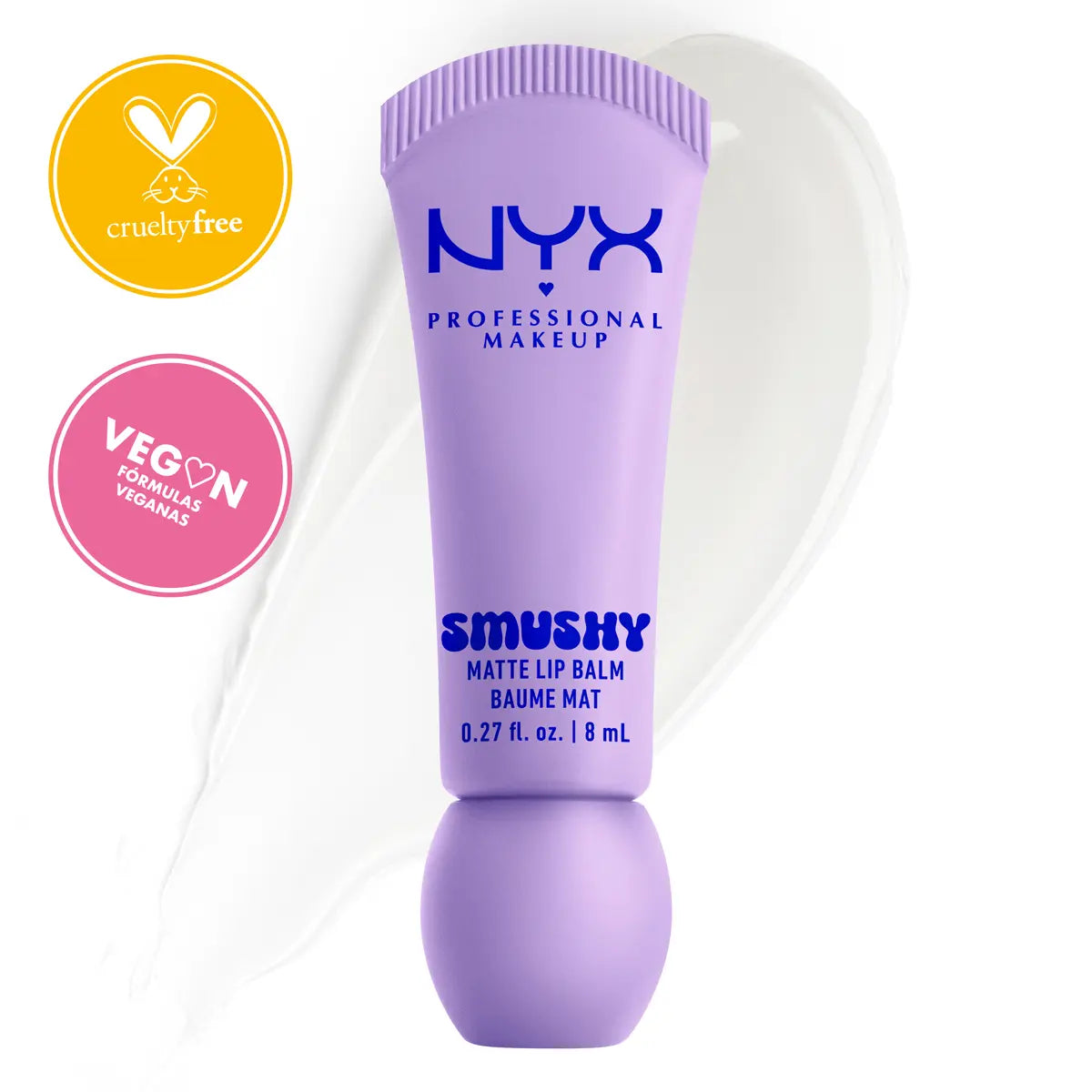 BÁLSAMO LABIAL MATE SMUSHY - NYX PROFESSIONAL MAKEUP