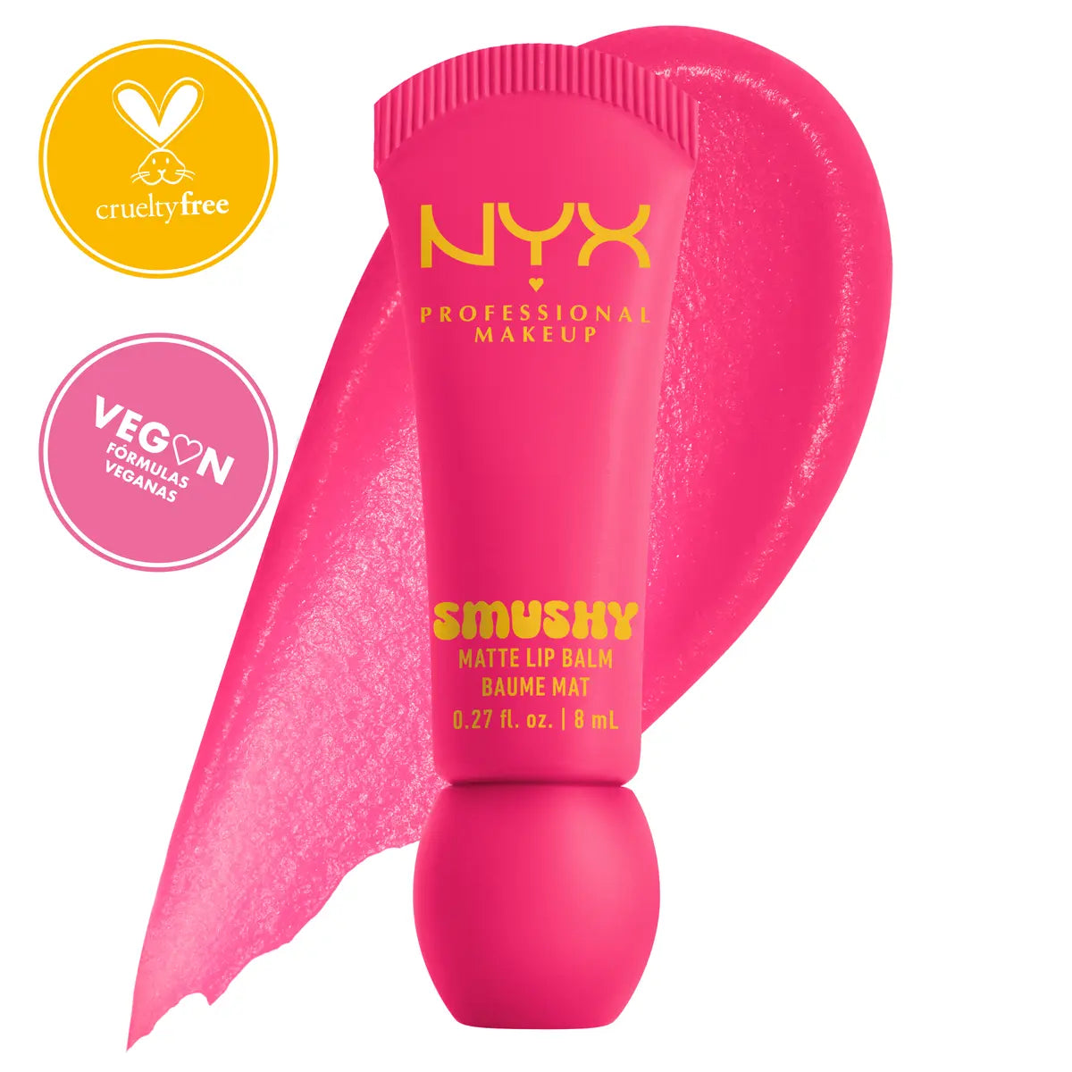 BÁLSAMO LABIAL MATE SMUSHY - NYX PROFESSIONAL MAKEUP