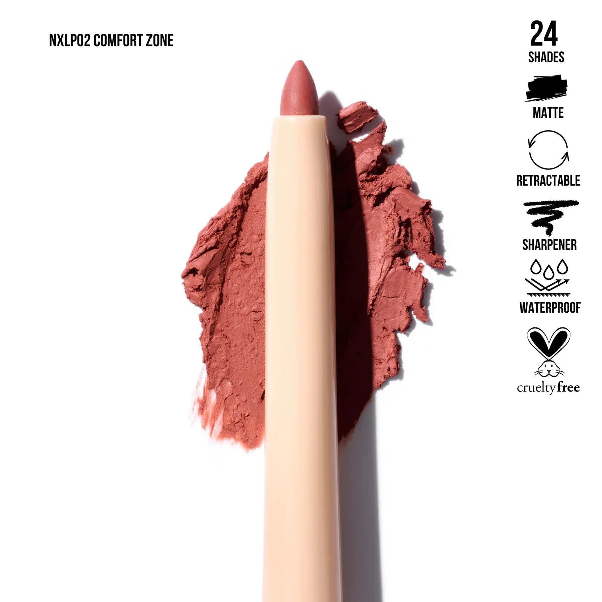DELINEADOR DE LABIOS NUDE X MATTE - BEAUTY CREATIONS