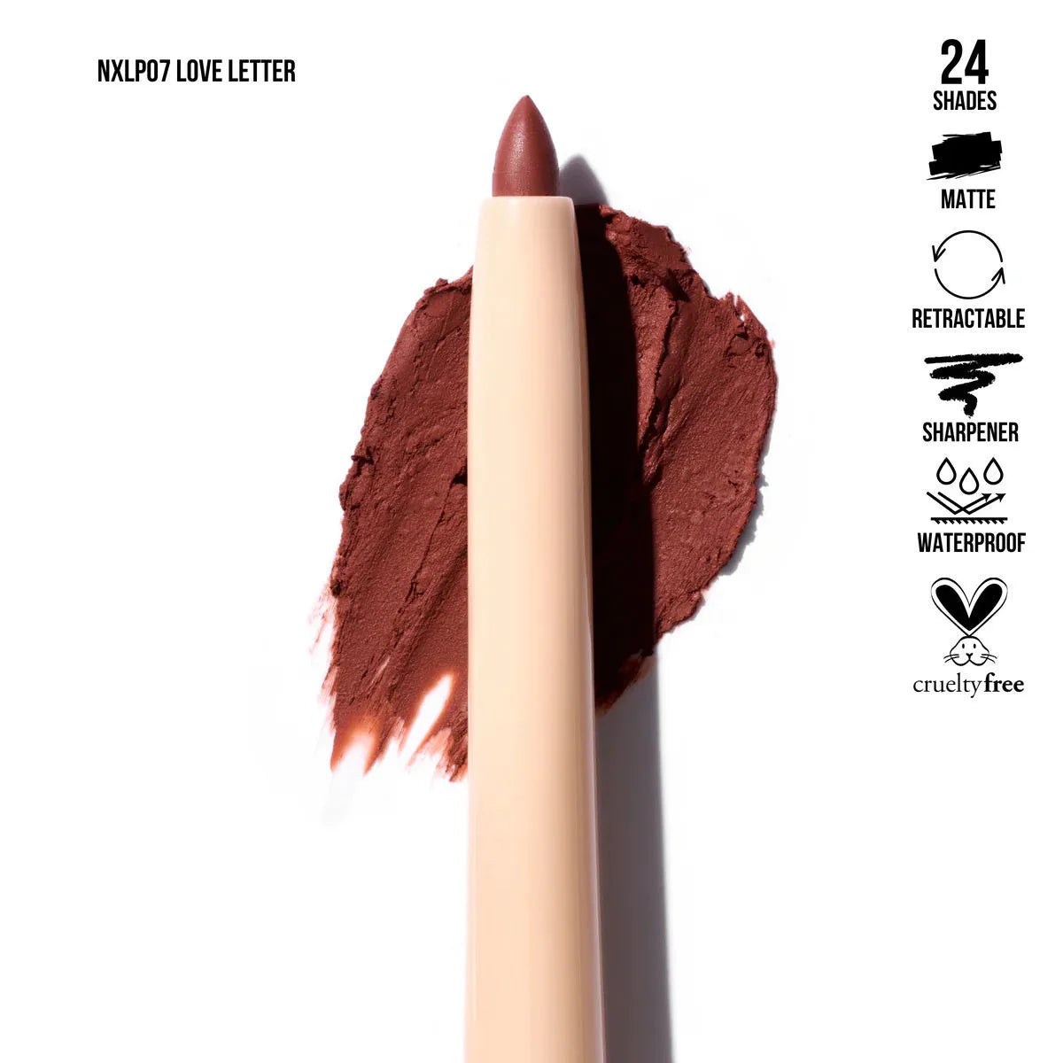 NUDE X DELINEADOR DE LABIOS MATTE - BEAUTY CREATIONS