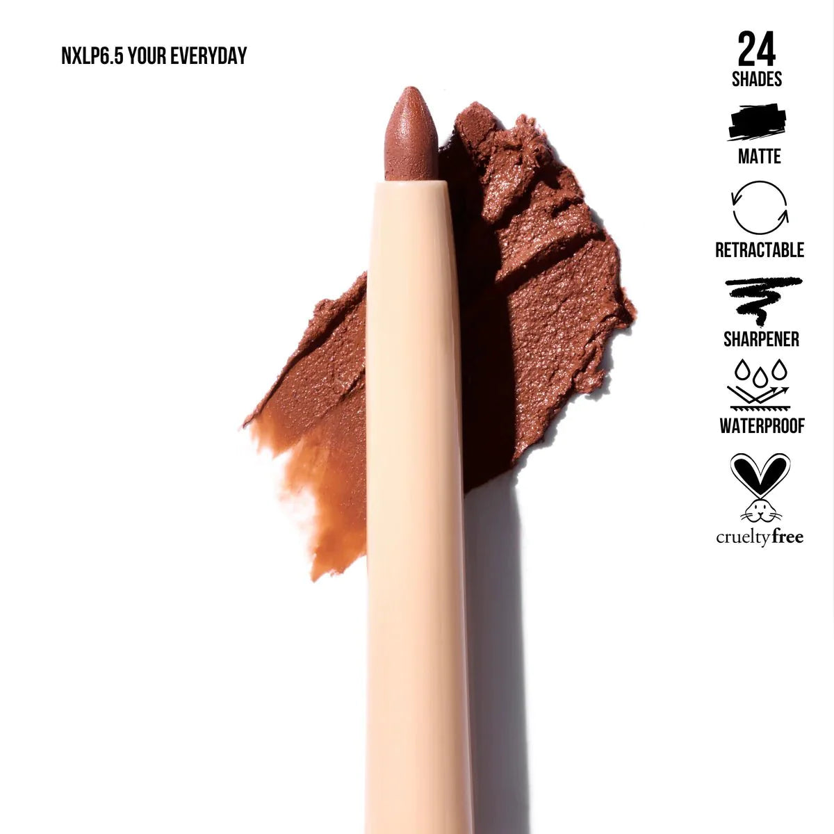DELINEADOR DE LABIOS NUDE X MATTE - BEAUTY CREATIONS