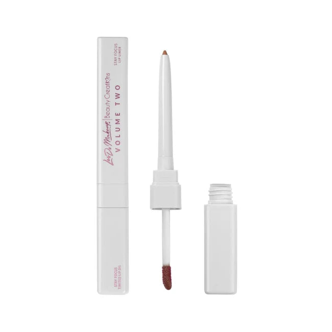 LESDOMAKEUP STAY FOCUS DUAL ENDED LIP LINER & LIP OIL TINT - OUTLET BEAUTY CREATIONS