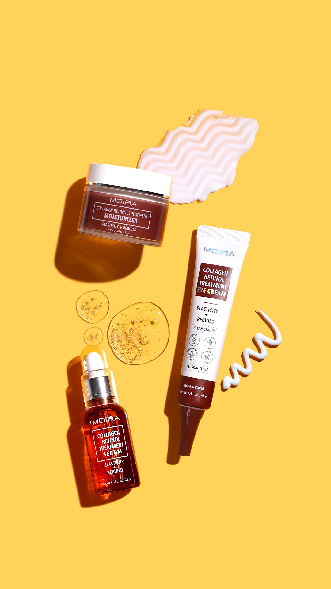CREMA ANTIEDAD PARA OJOS RETINOL Y COLÁGENO - MOIRA