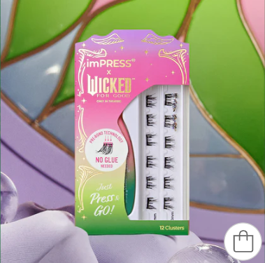 PESTAÑAS POSTIZAS WICKED X IMPRESS TAP TO BUBBLE - KISS