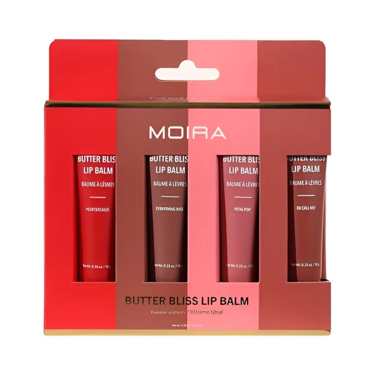 SET DE BÁLSAMOS LABIALES BUTTER BLISS – MOIRA