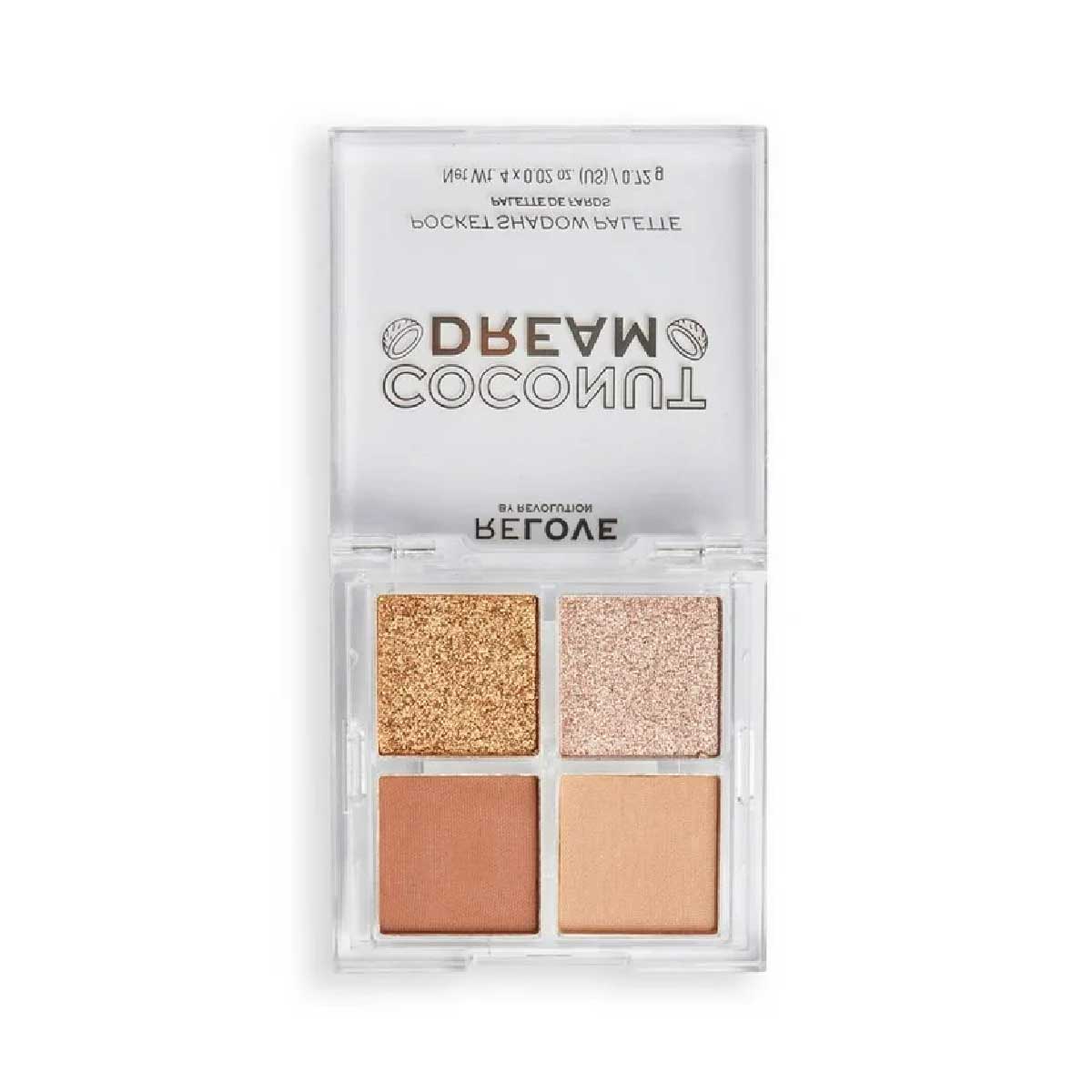 PALETA DE SOMBRAS POCKET PALETTE COCONUT DREAM - RELOVE