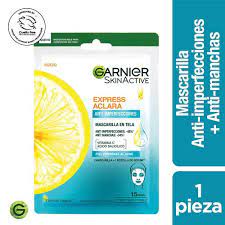 MASCARILLA FACIAL SKIN ACTIVE EXPRESS ACLARA ANTI ACNE - GARNIER