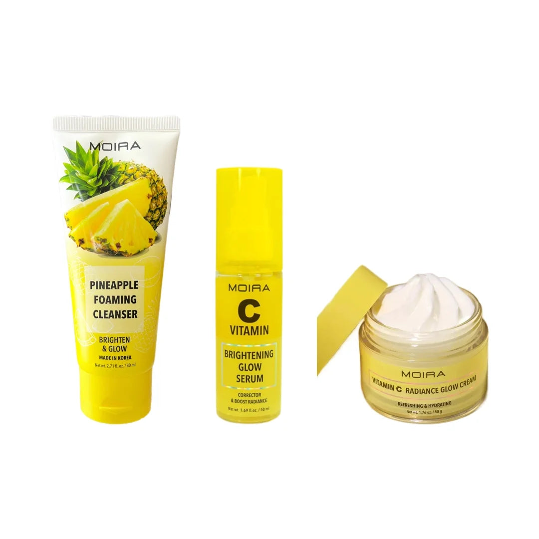 KIT SKINCARE VIT C + PIÑA - MOIRA