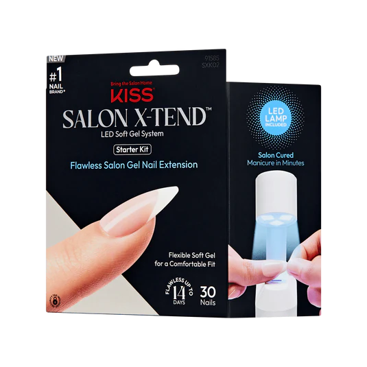 SALON X-TEND LED SOFT GEL SYSTEM STARTER KIT - KISS