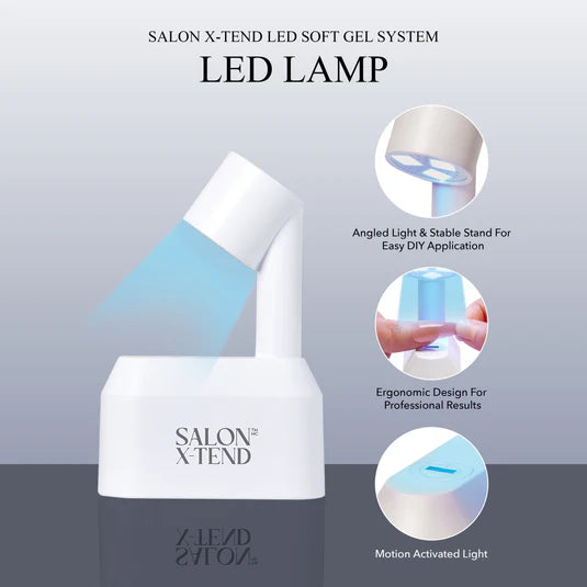 SALON X-TEND LED SOFT GEL SYSTEM STARTER KIT - KISS