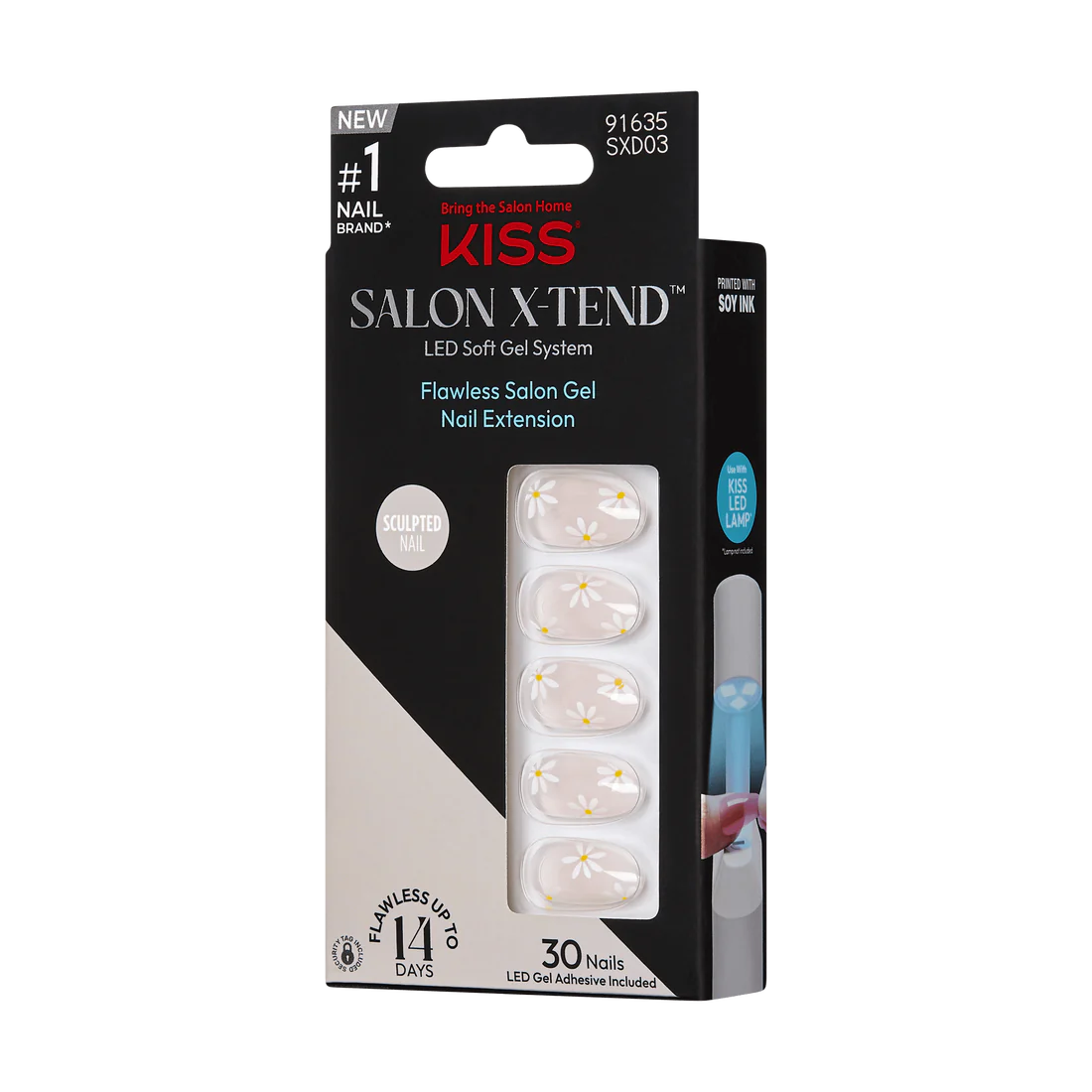 UÑAS POSTIZAS SALON X-TEND RED FLAGS - KISS