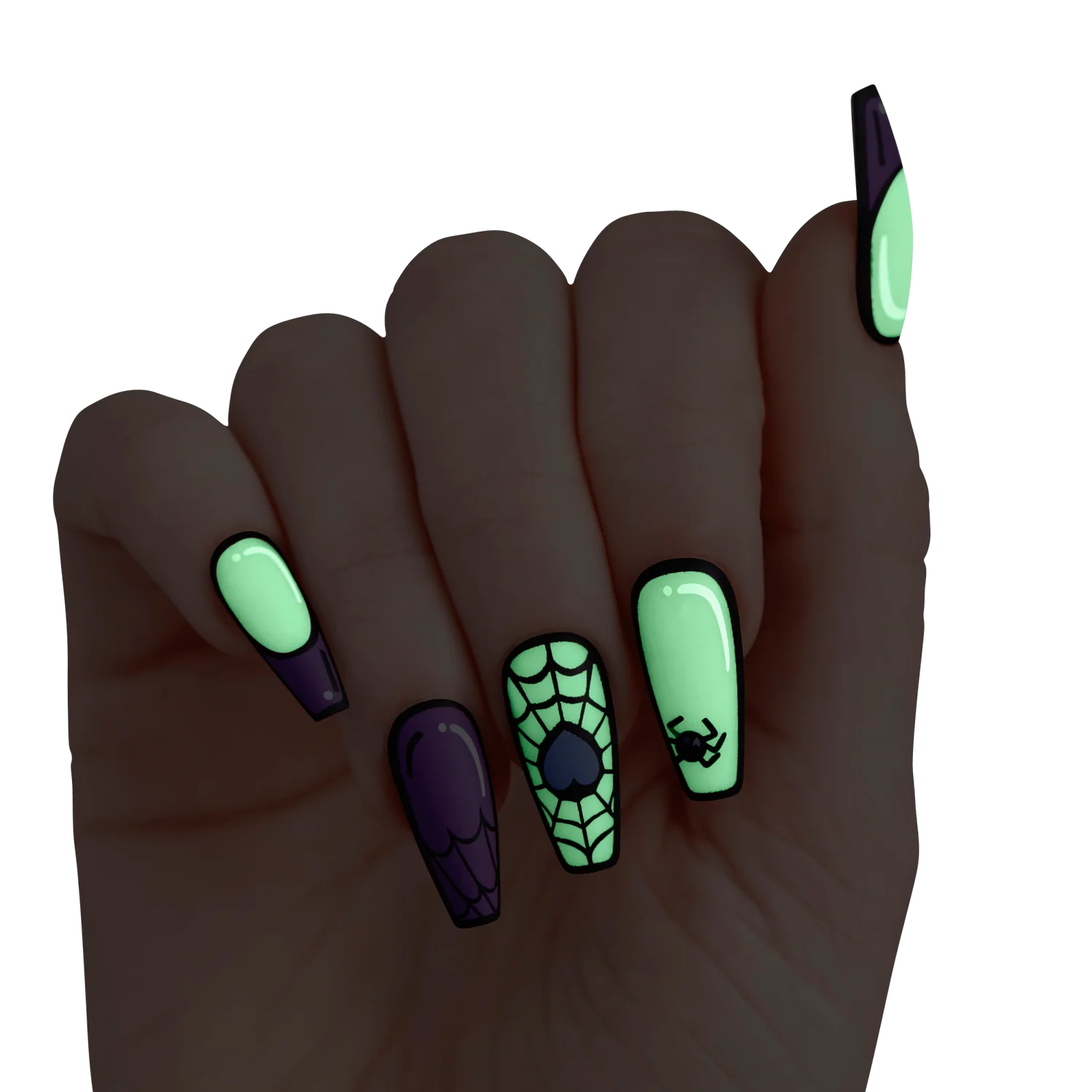 UÑAS POSTIZAS VOGUISH FANTASY NAILS MOONLIT MAGIC - KISS