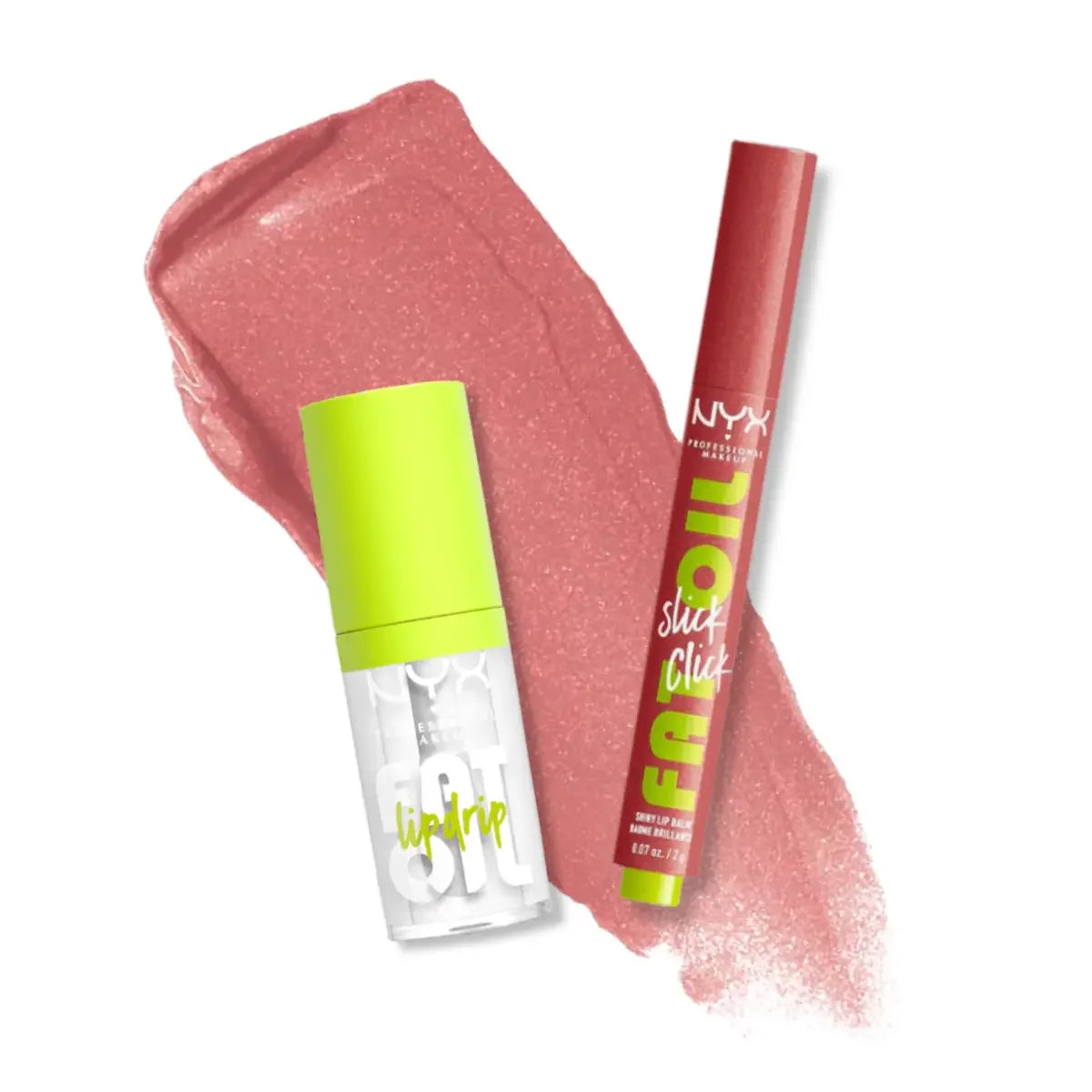 DÚO BÁLSAMO + LIP GLOSS FAT OIL MY MAIN - NYX PROFESSIONAL MAKEUP