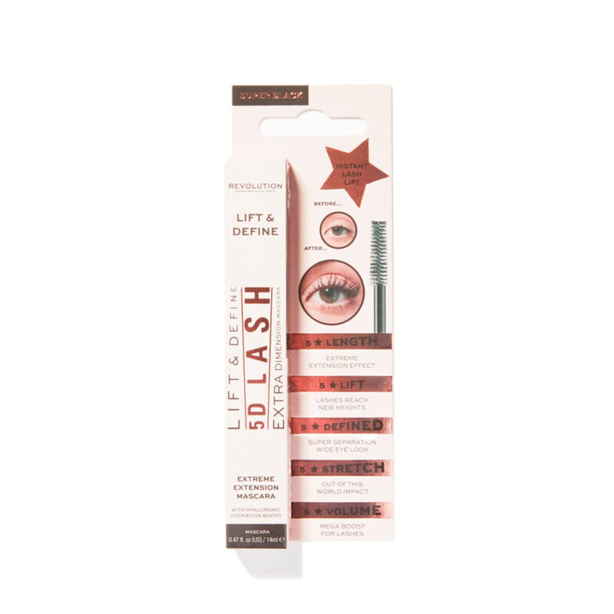 5D LASH MASCARA - MAKEUP REVOLUTION