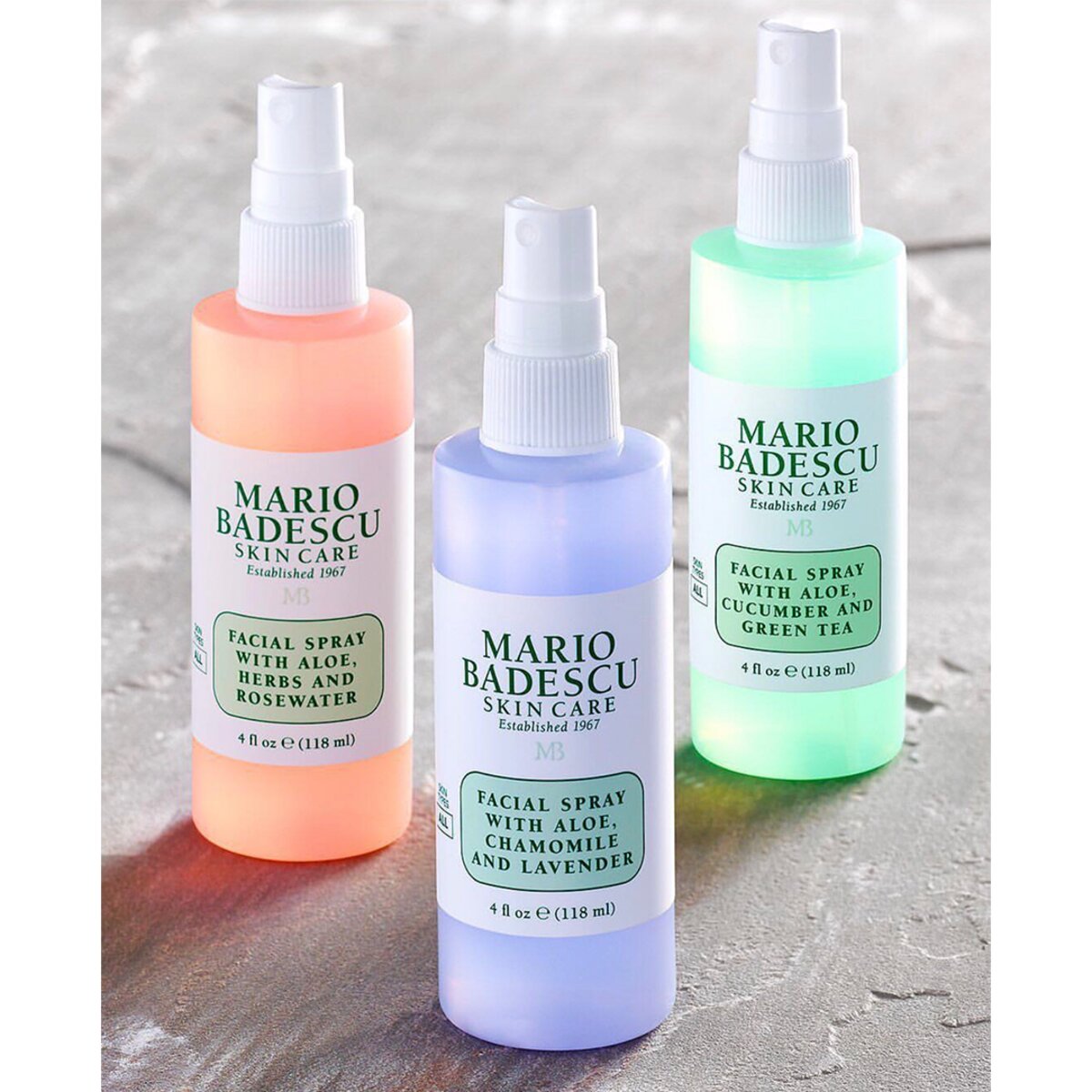 KIT DE MIST FACIALES "SPRITZ, MIST AND GLOW" - MARIO BADESCU