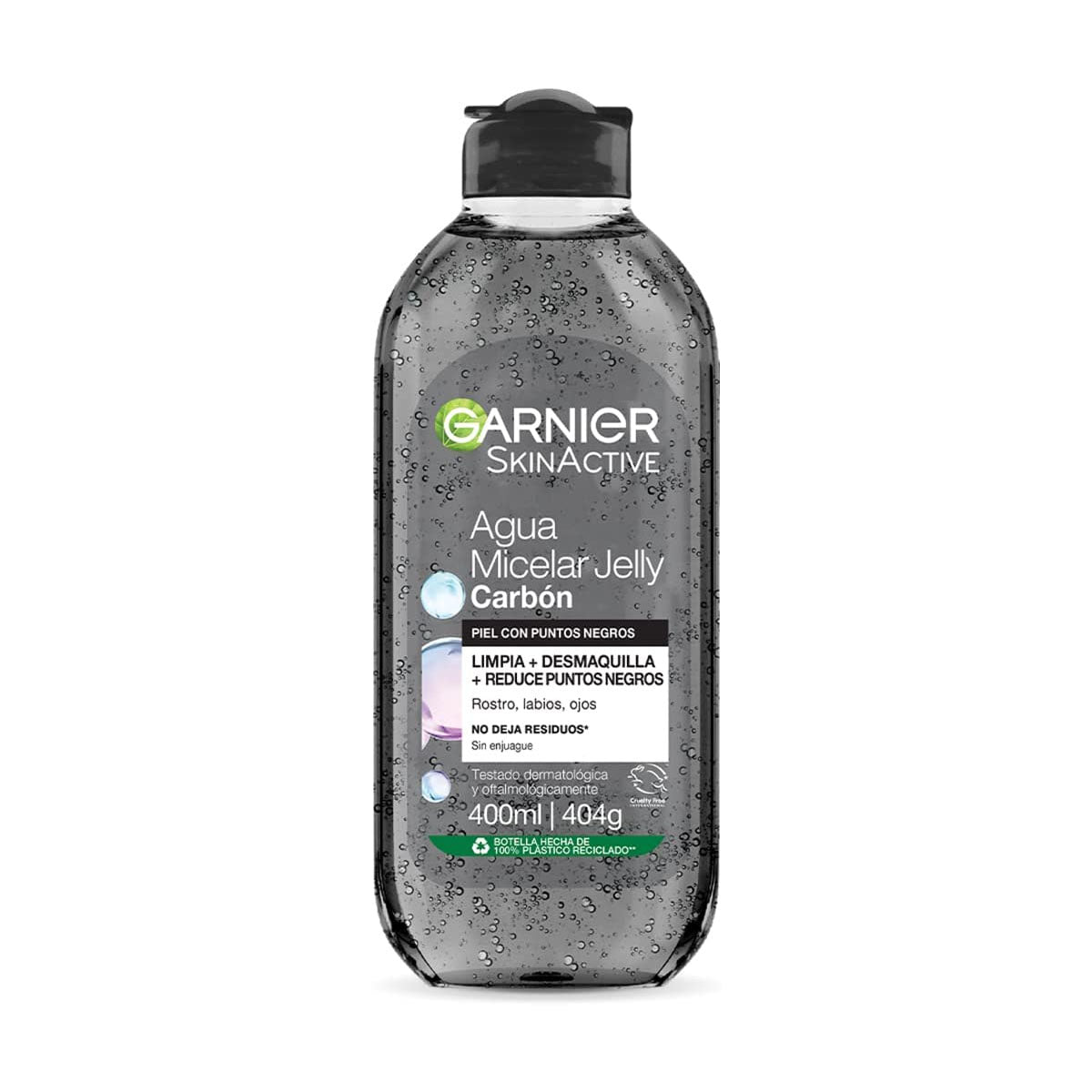 AGUA MICELAR CHARCOAL 400ML - GARNIER SKIN ACTIVE