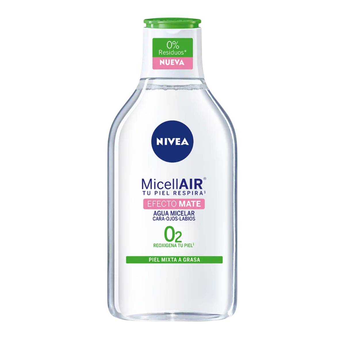 AGUA MICELAR MICELAR PIEL MIXTA A GRASA 400ML - NIVEA