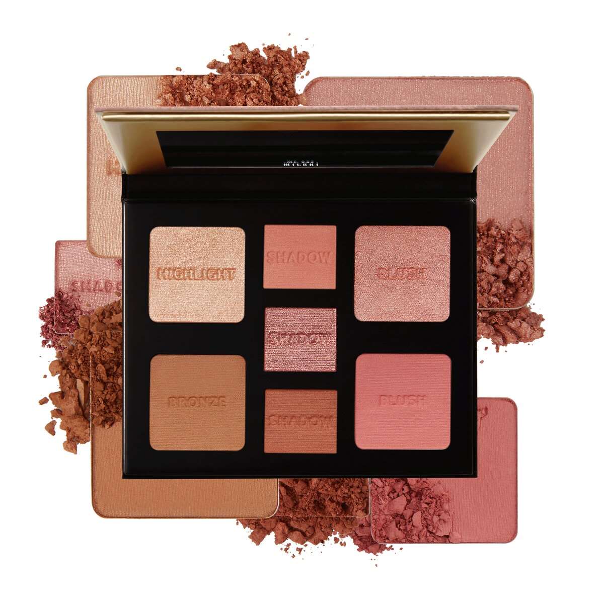 ALL-INCLUSIVE PALETA DE SOMBRAS, BLUSH E ILUMINADOR - MILANI